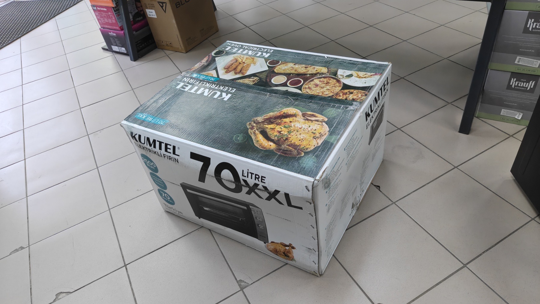 Уцінка * Піч електрична KUMTEL LX-9625 фото №5