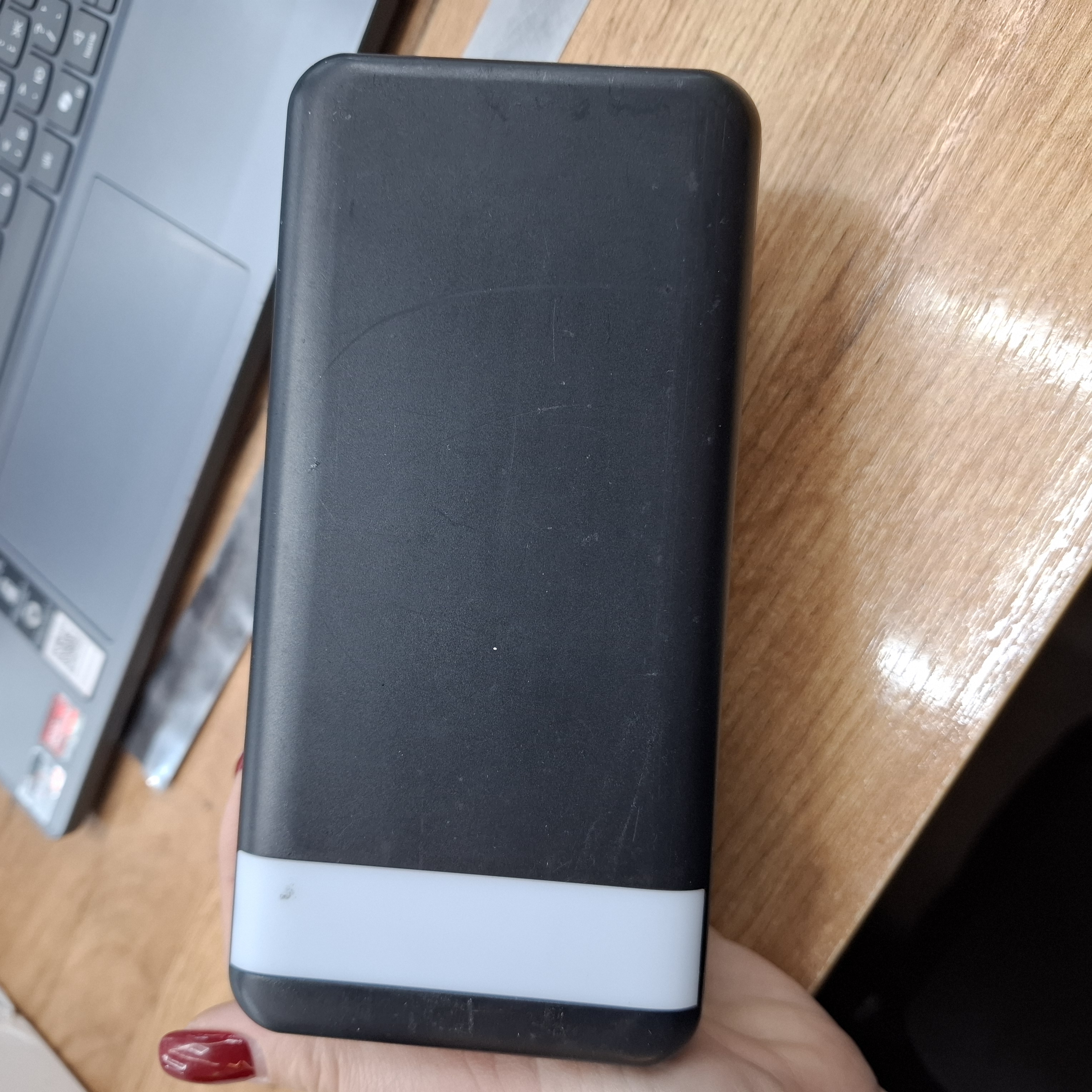 Уцінка * Мобільна батарея XO PR159 3USB Type-C QC&PD3.0 22.5W 60000mAh Black фото №8