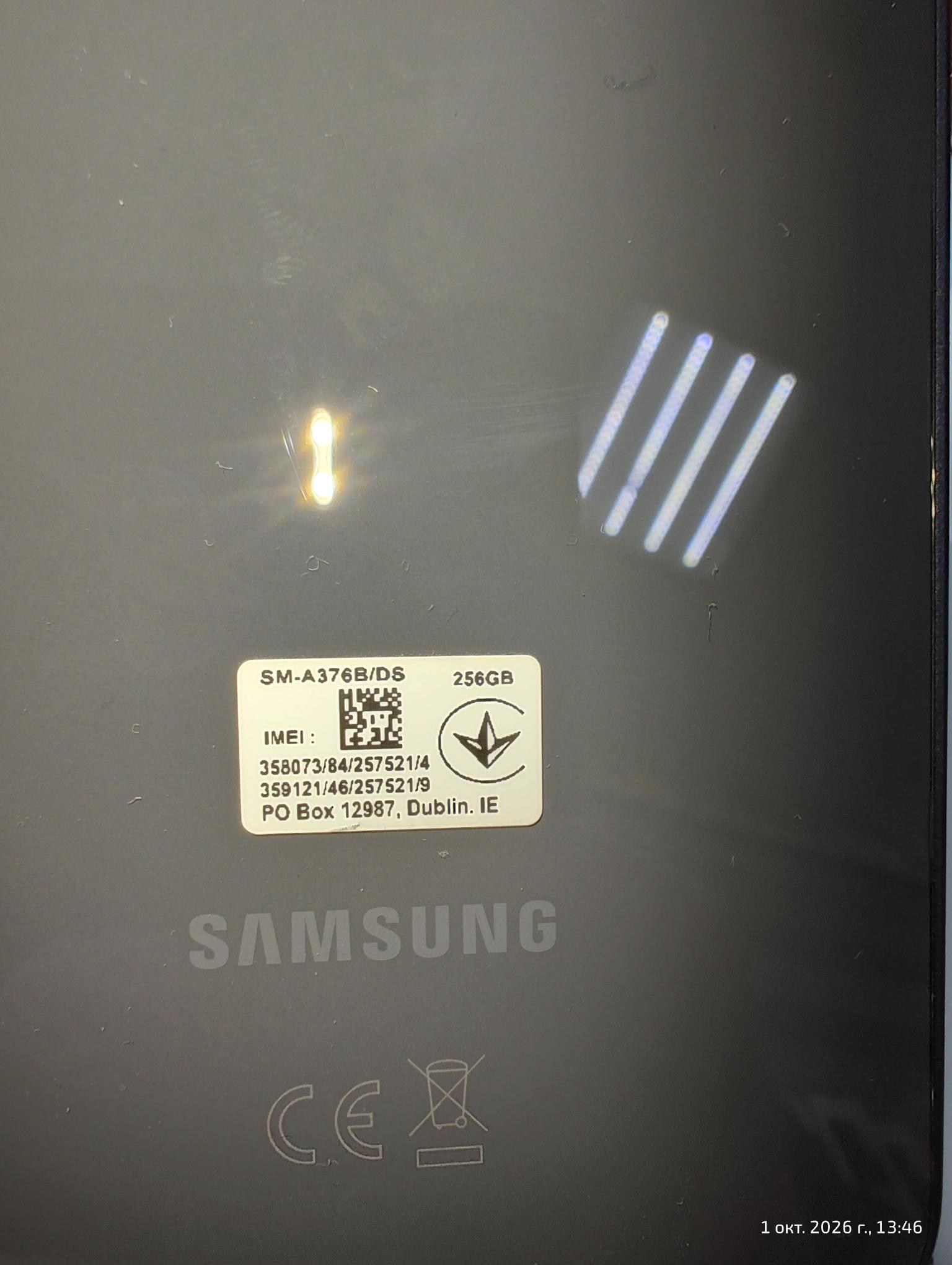Уцінка * Смартфон Samsung Galaxy A37 5G 8/256Gb awesome chari (SM-A376BZAG) фото №2
