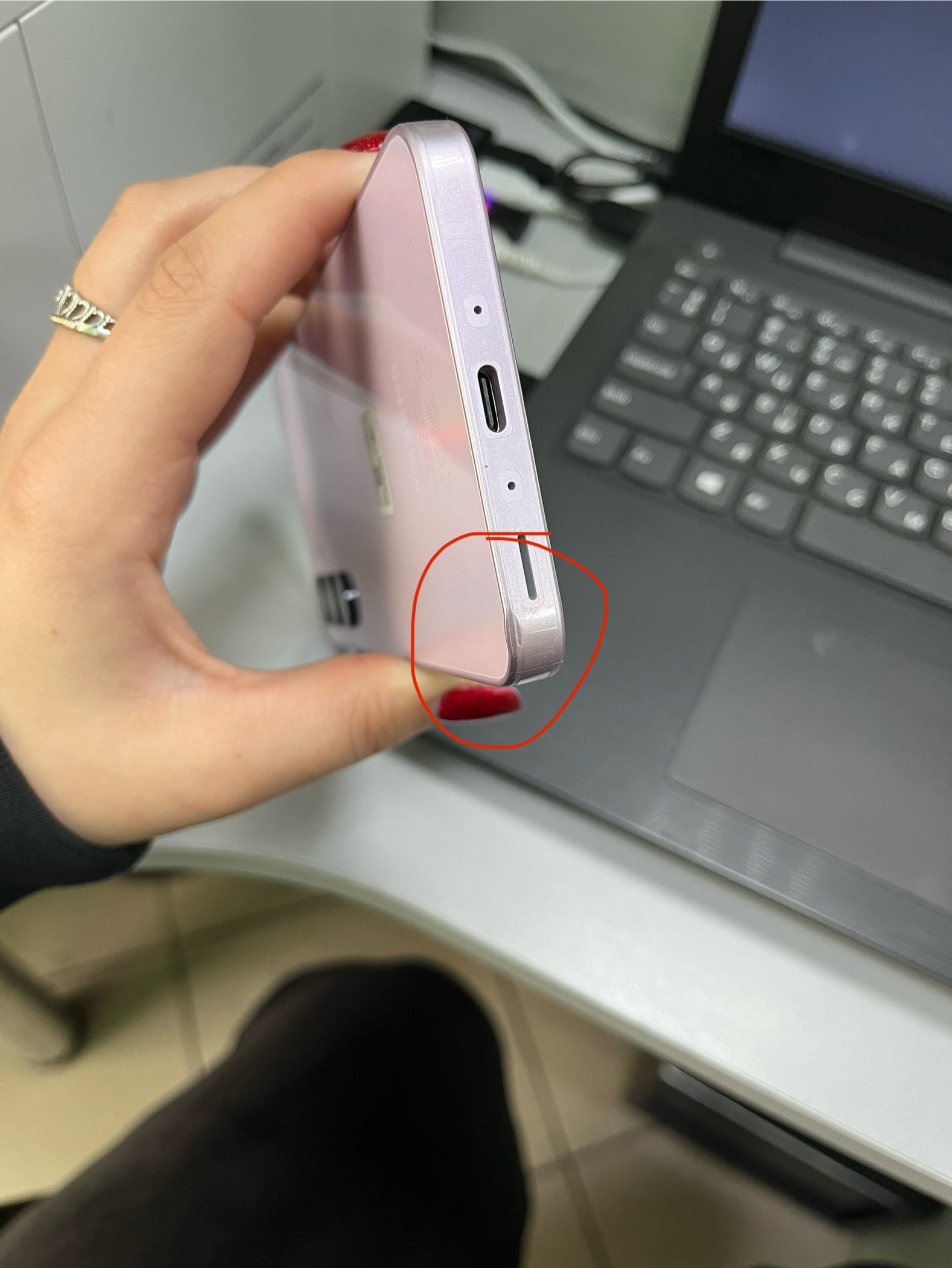 Уцінка * Смартфон Samsung SM-A356B (Galaxy A35 5G 6/128Gb) LVB (awesome lilac) фото №2