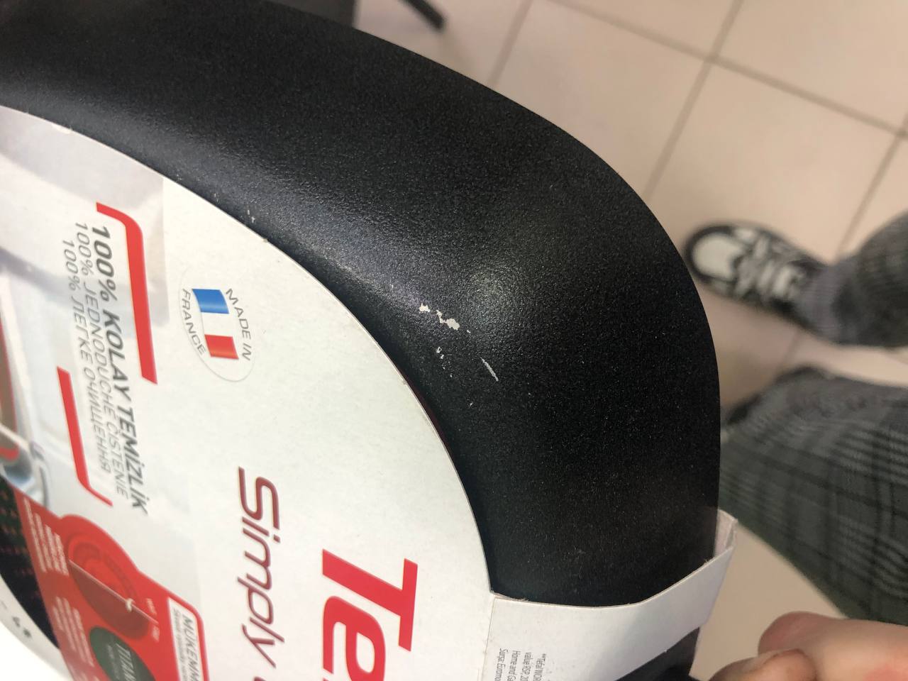 Уцінка ** Пательня Tefal Simply Clean гриль (B5674053) фото №3