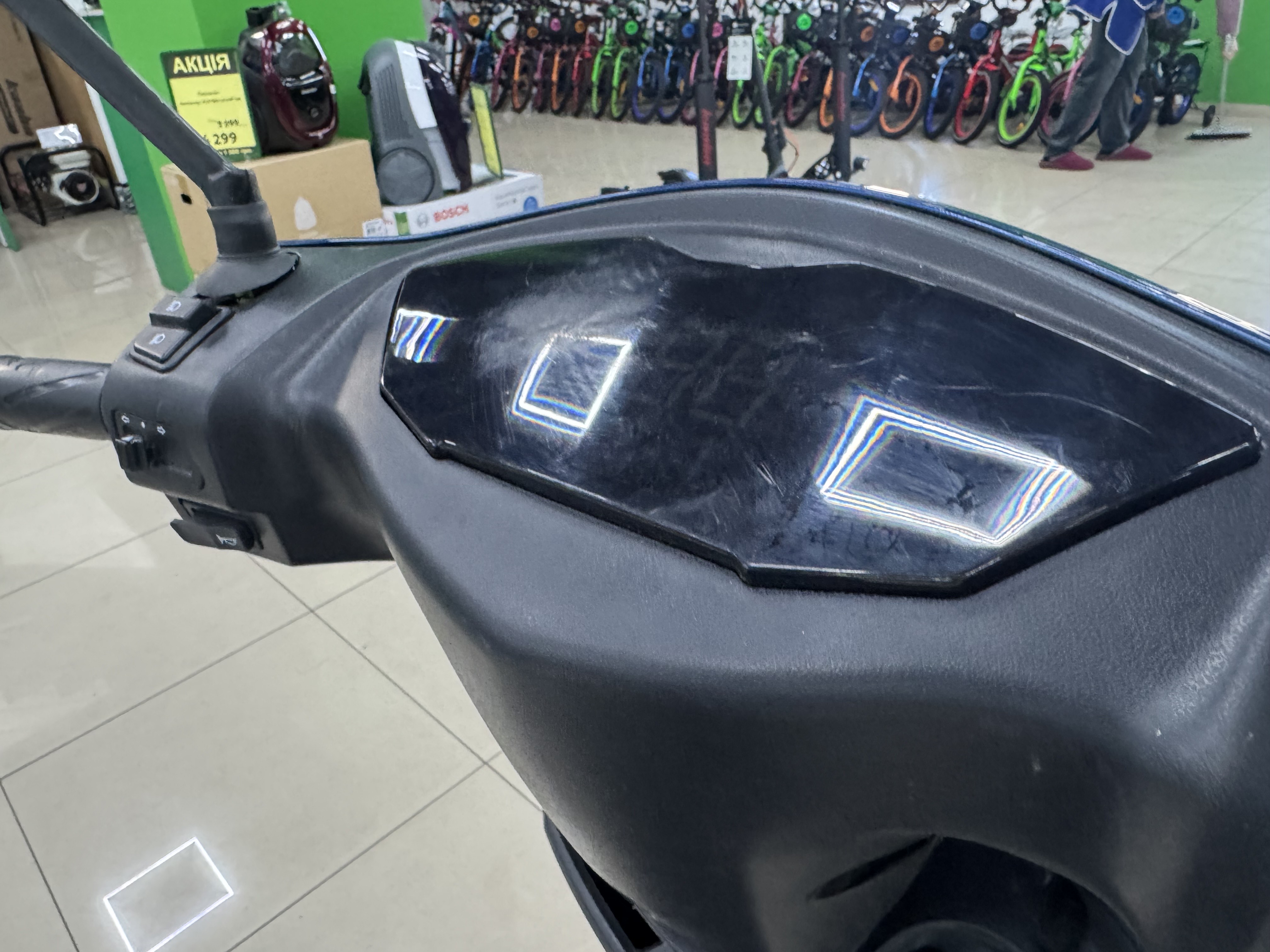 Уцінка * Електроскутер BeastBike Banshee 1000W Blue фото №4