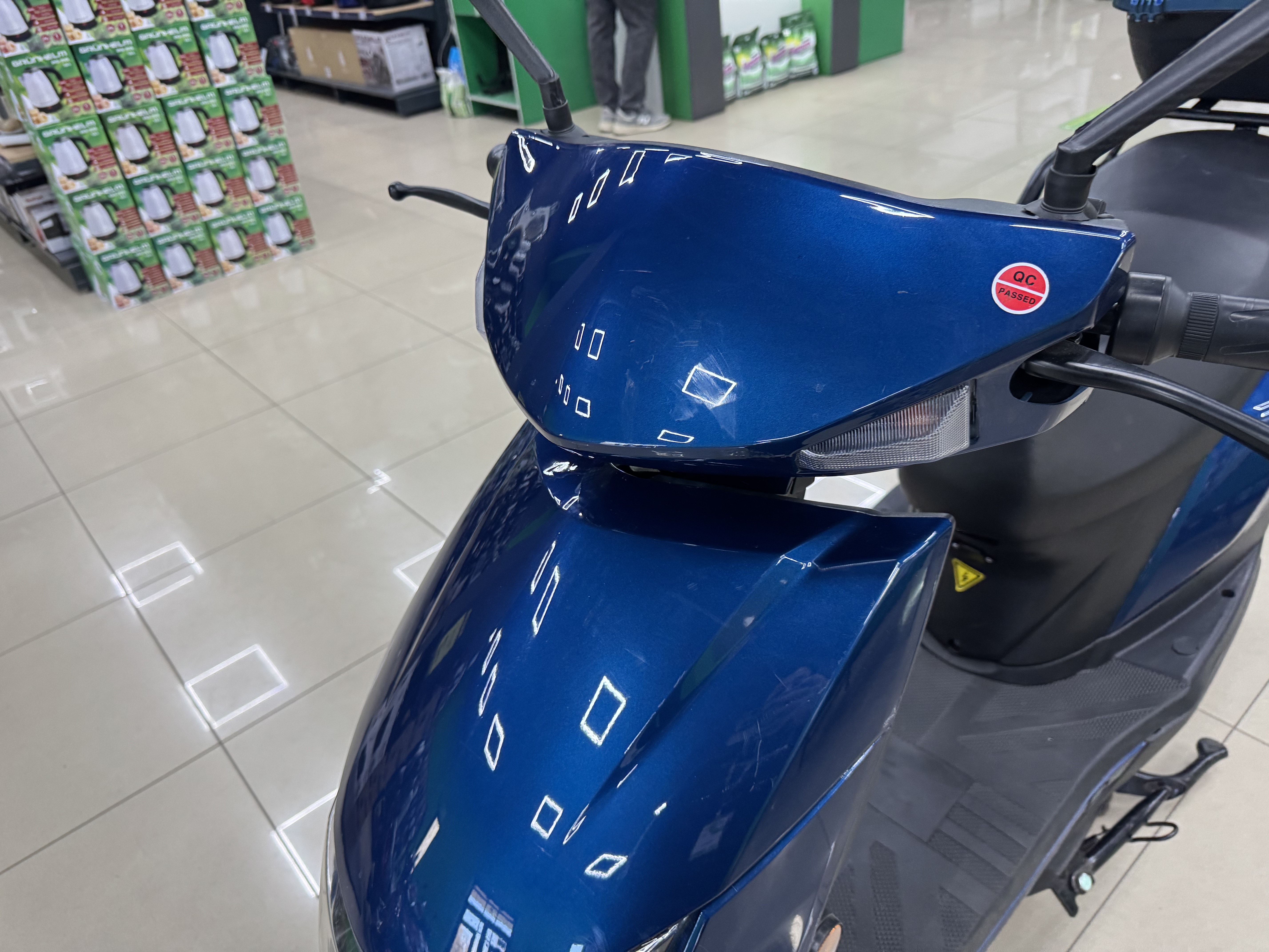 Уцінка * Електроскутер BeastBike Banshee 1000W Blue фото №2