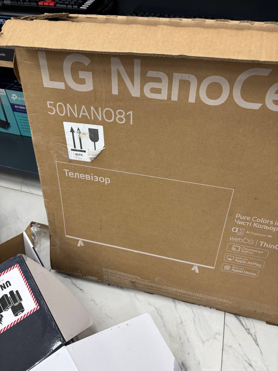 Уцінка * Телевізор LG 50NANO81T6A фото №2