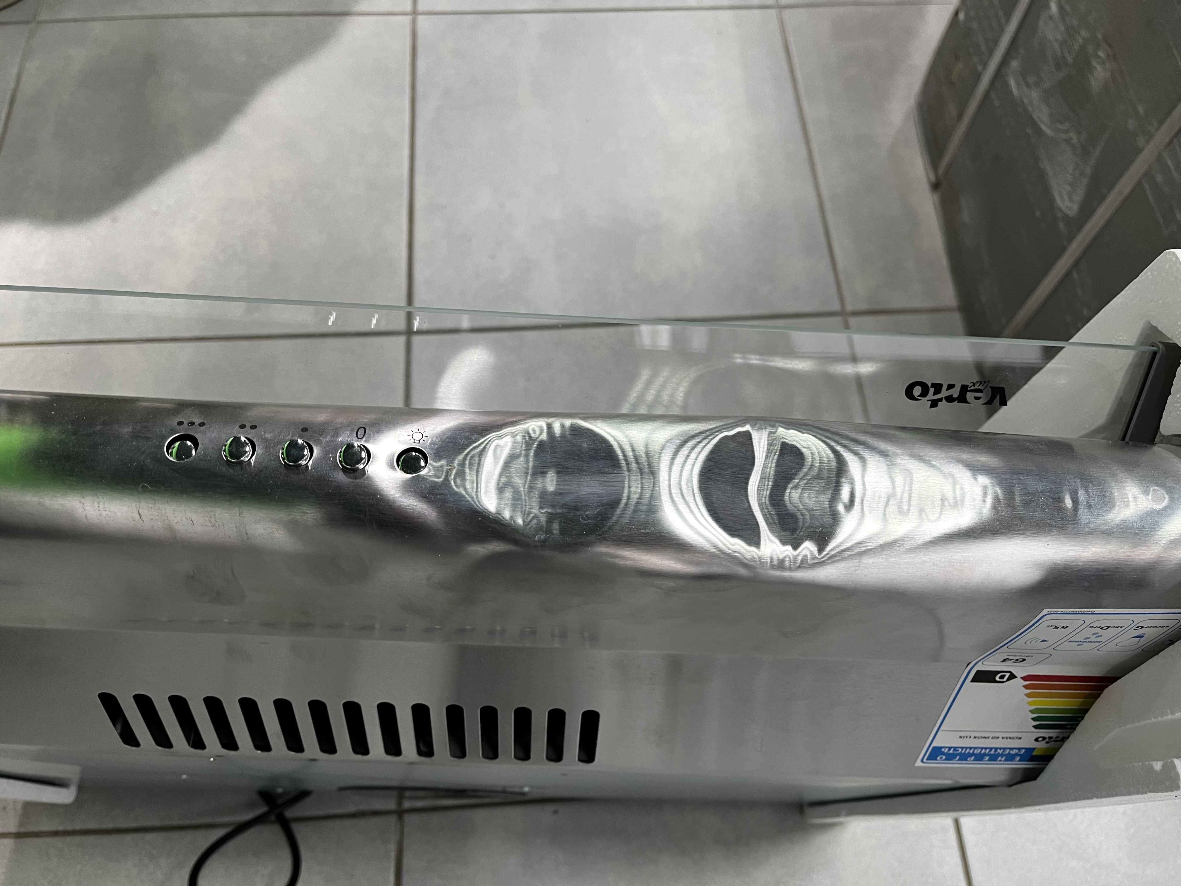 Уцінка *** Витяжки Ventolux ROMA 60 INOX LUX фото №2