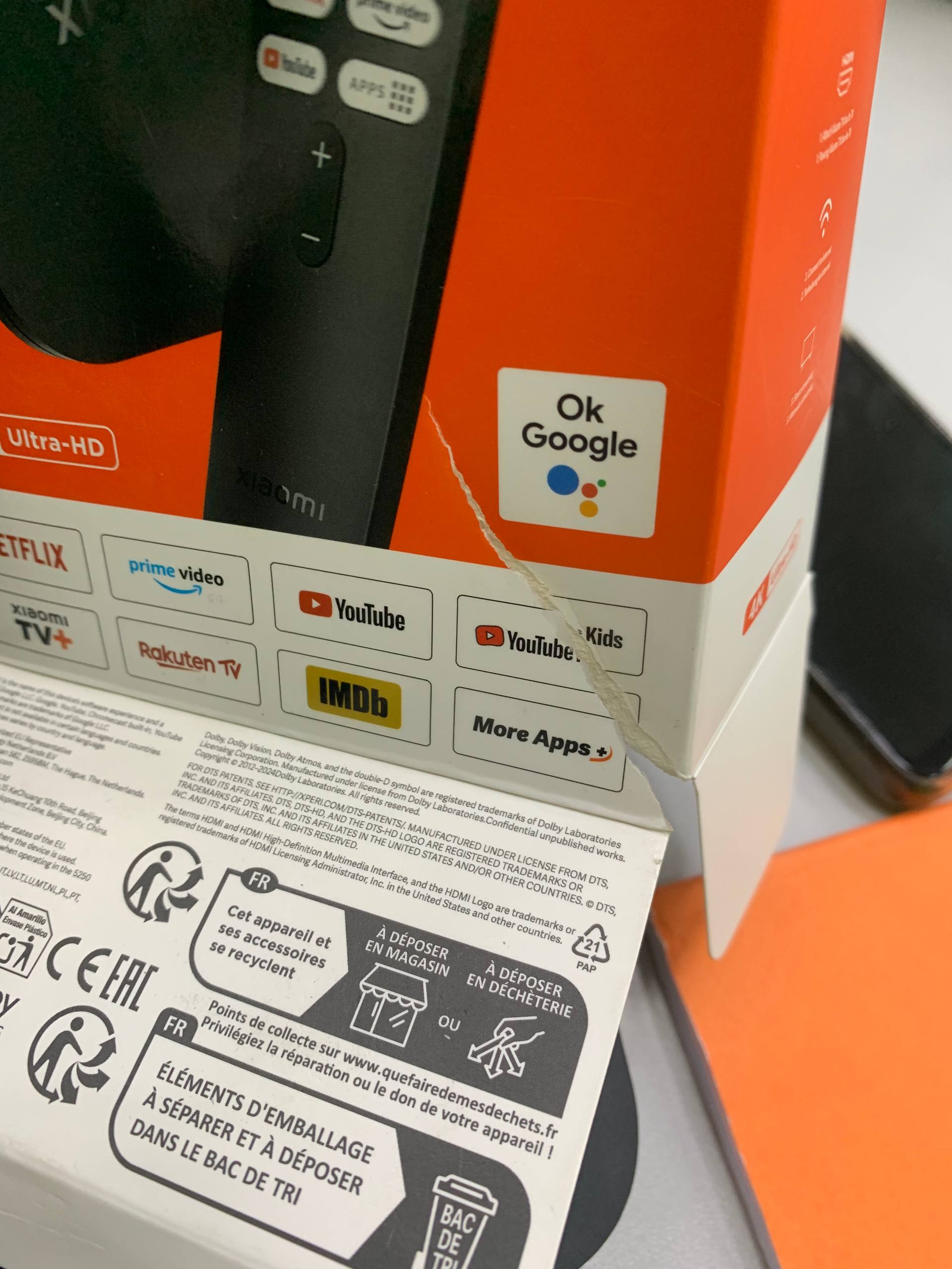 Уцінка * Smart TV Box Xiaomi Mi Box S 4K 2nd Gen фото №3