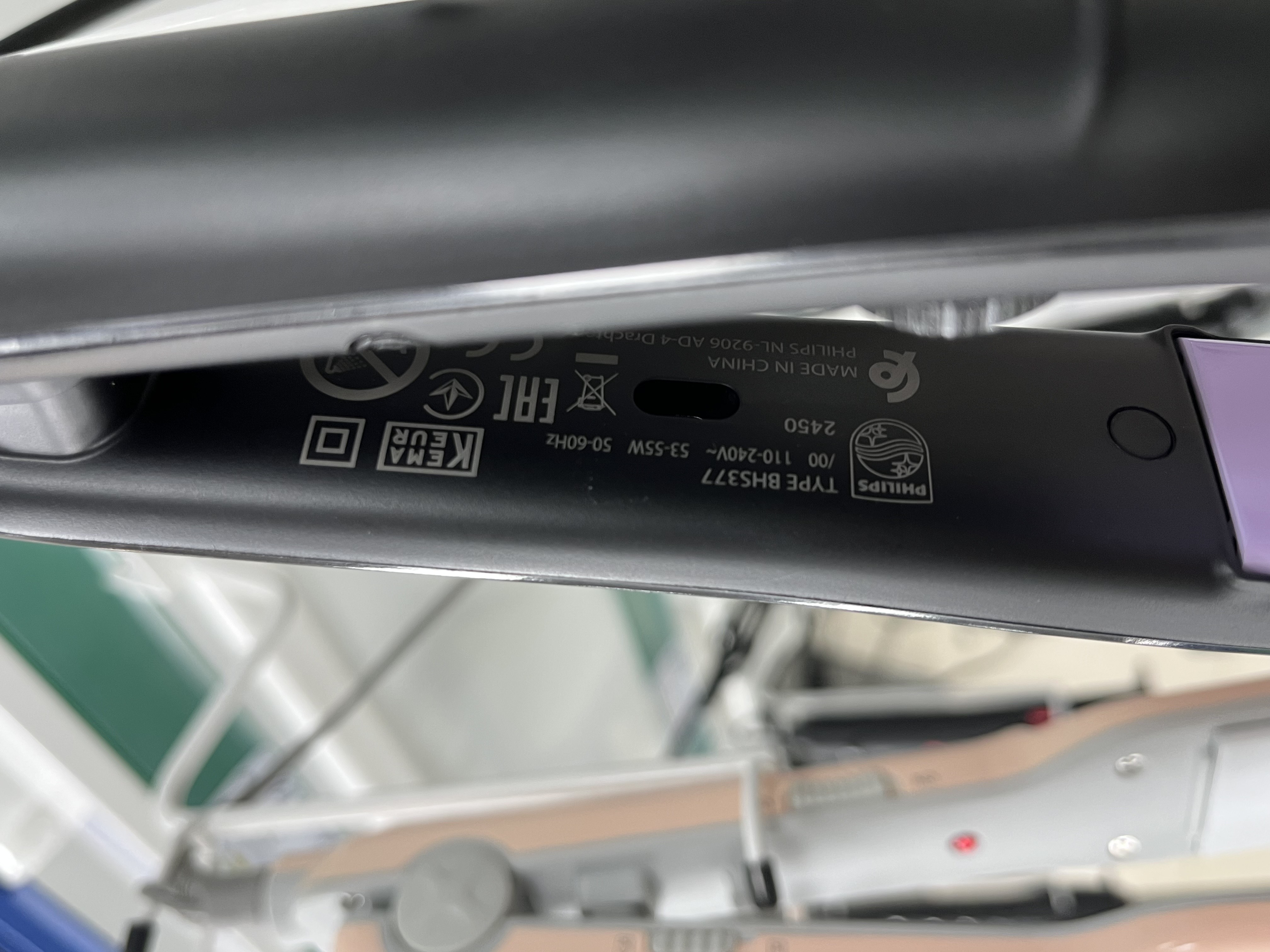 Уцінка * Щипці для вирівнювання волосся Philips BHS377/00 фото №2