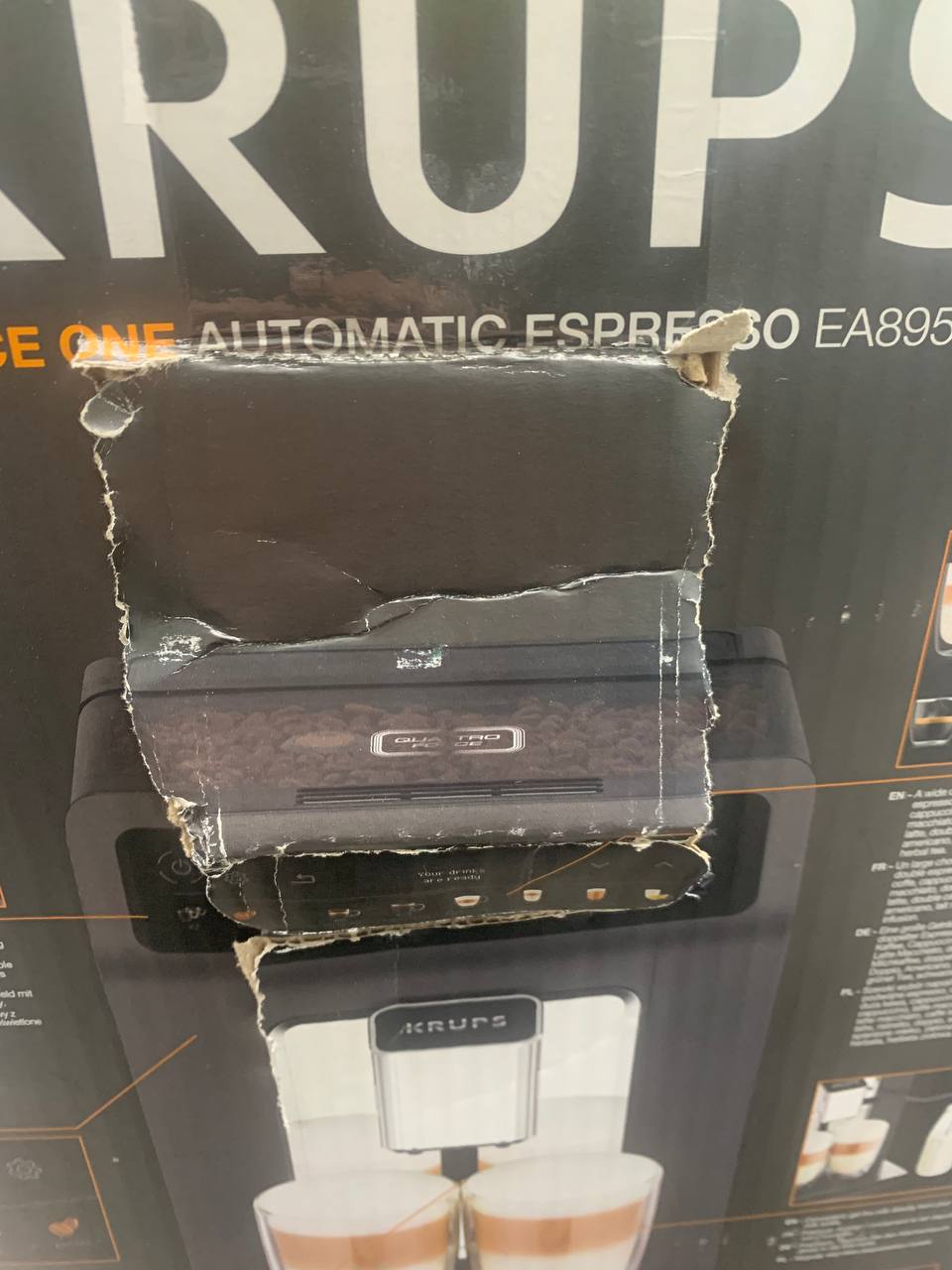 Уцінка **** Кавомашина Krups EA895N10 фото №7