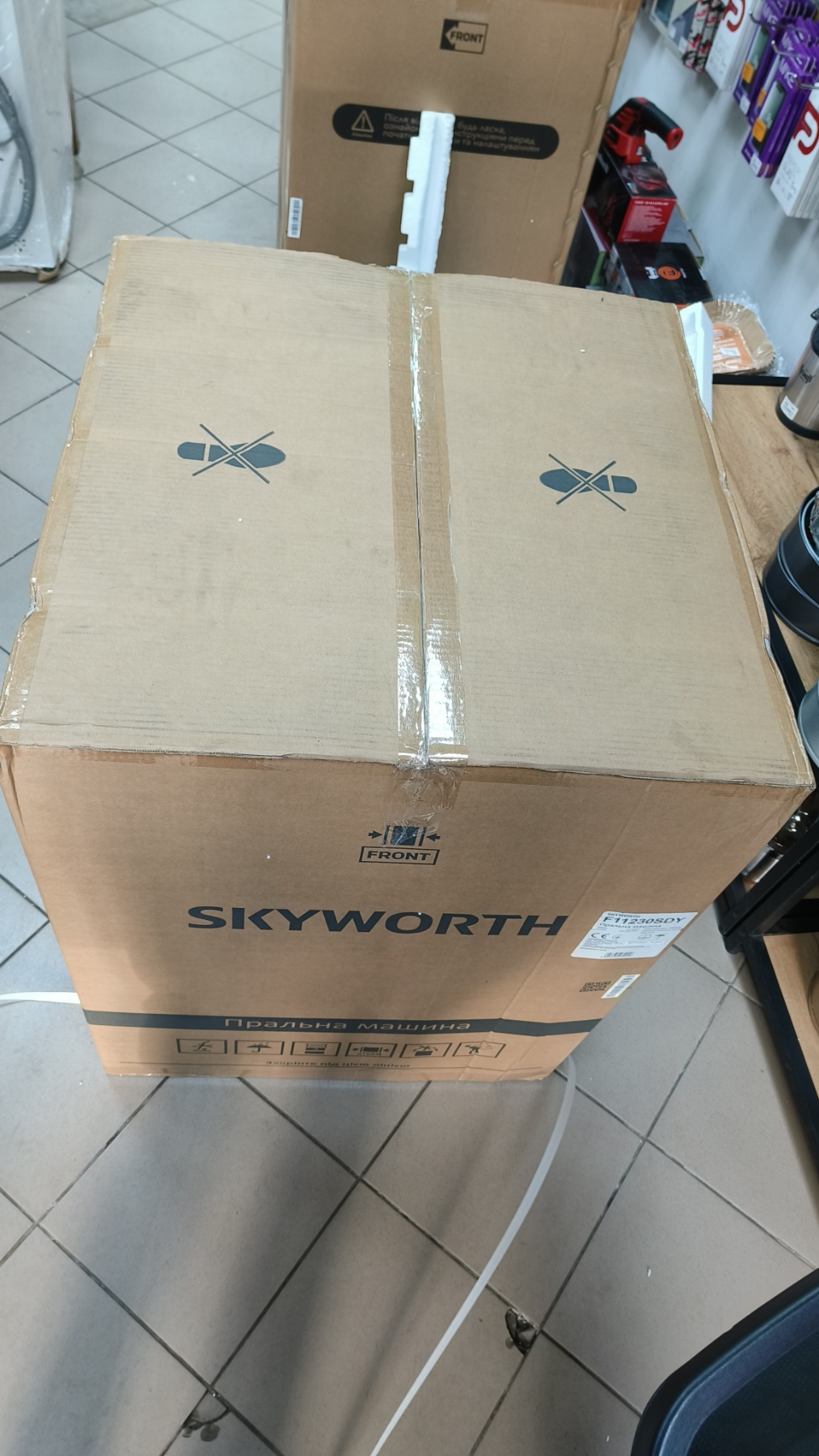 Уцінка * Стиральная машина Skyworth F11230SDY фото №7
