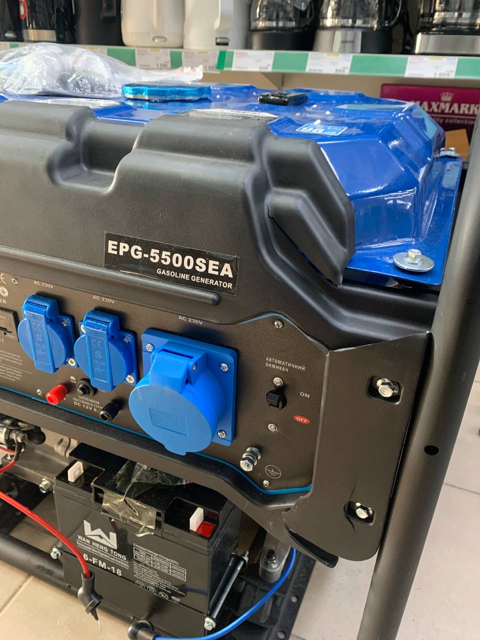 Уцінка * Генератор EnerSol EPG-5500SEA фото №2