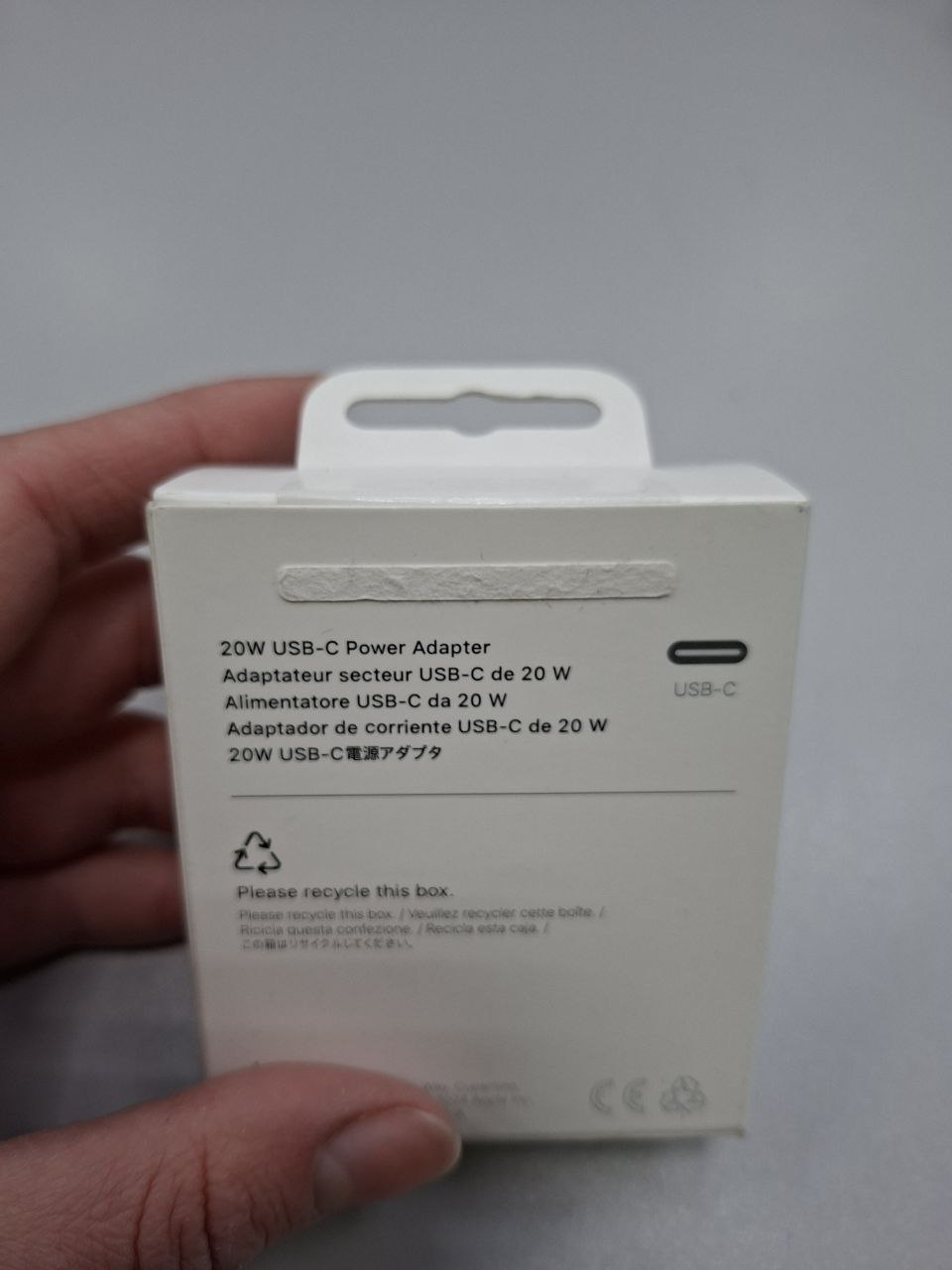 Уцінка * МЗП Apple 20W USB-C (MUVV3) (EU) фото №2