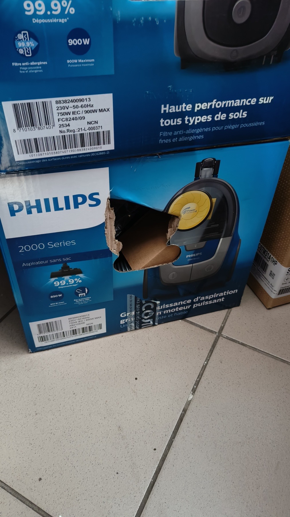 Уцінка * Пилосос Philips XB2125/09 фото №2