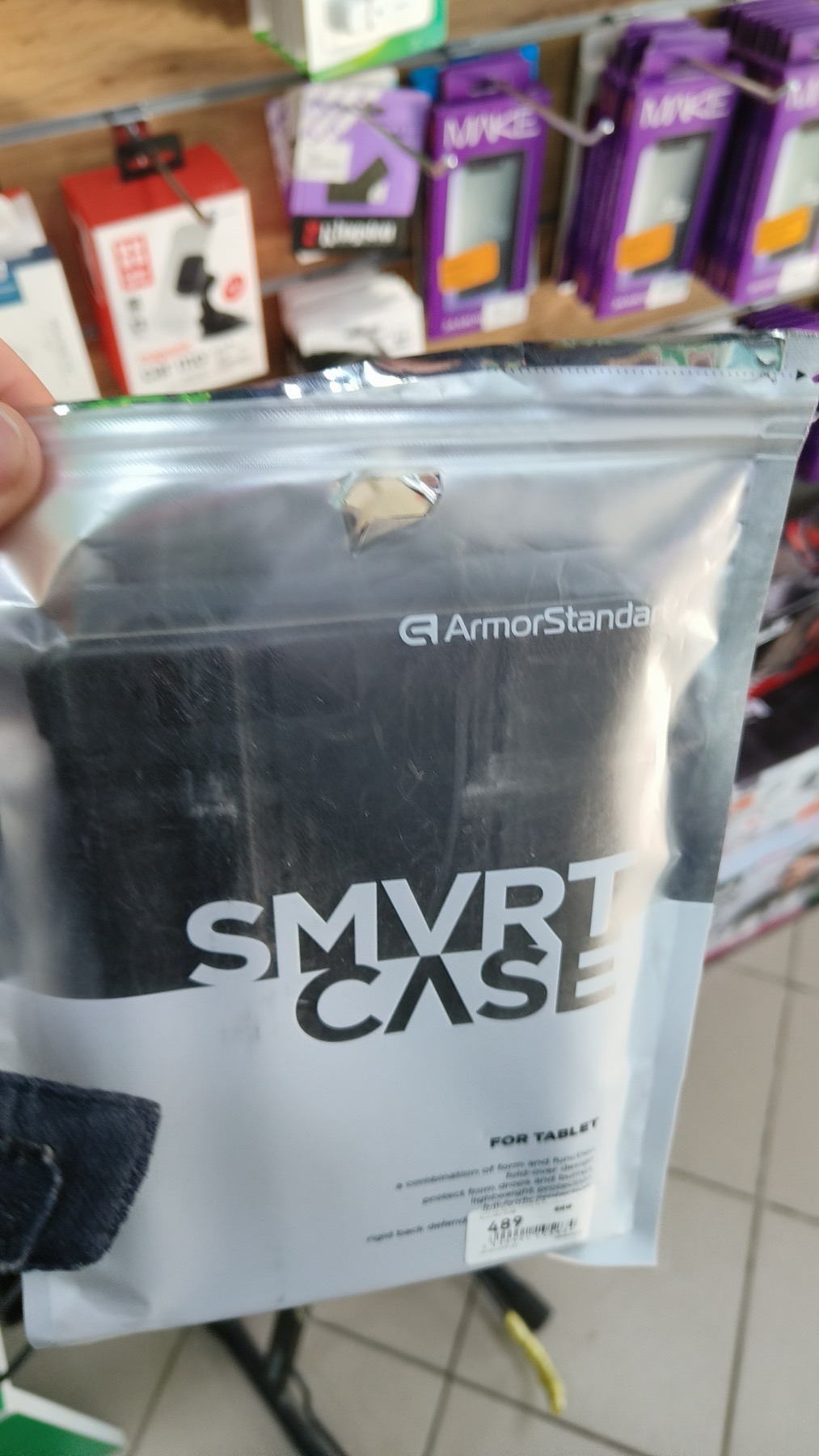 Уцінка * Чехол для планшета Armorstandart Smart Case Samsung Galaxy Tab A9 Black (ARM70988) фото №2