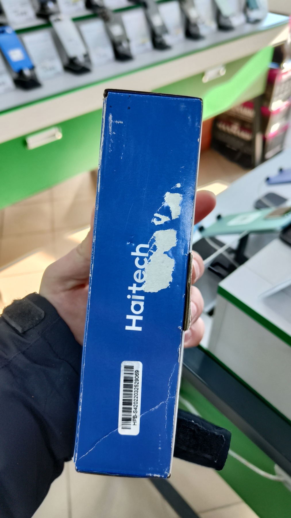 Уцінка * Мобільна батарея Haitech HPB-S4 10000mAh фото №4