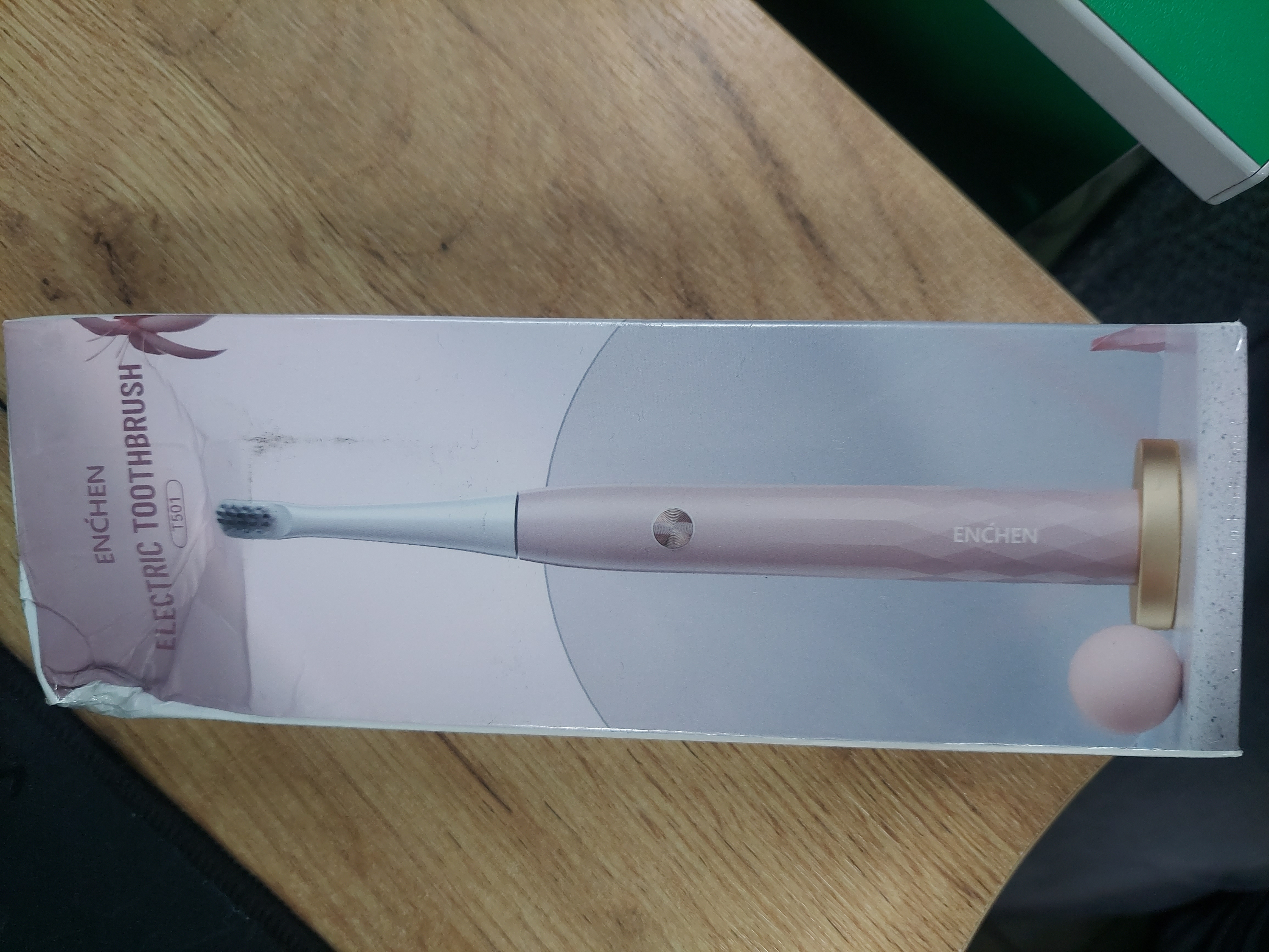 Уцінка * Зубна щітка Xiaomi ENCHEN T501 - pink фото №2