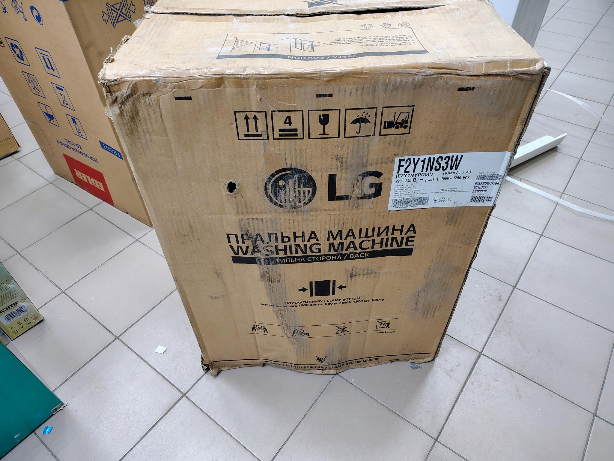 Уцінка * Стиральная машина LG F2Y1NS3W фото №6
