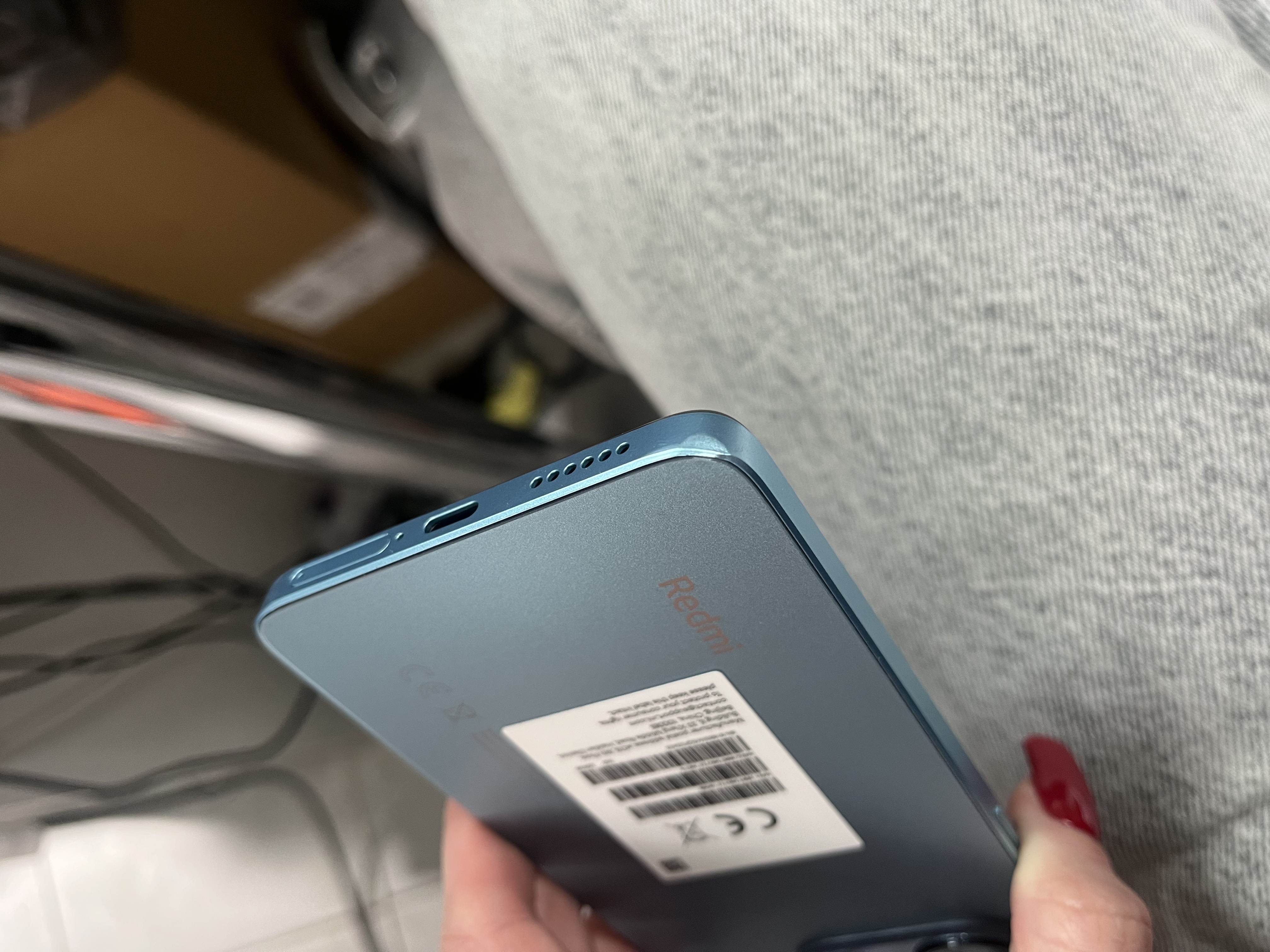 Уцінка * Смартфон Xiaomi Redmi Note 14 8/256GB Ocean Blue (Global Version) фото №2