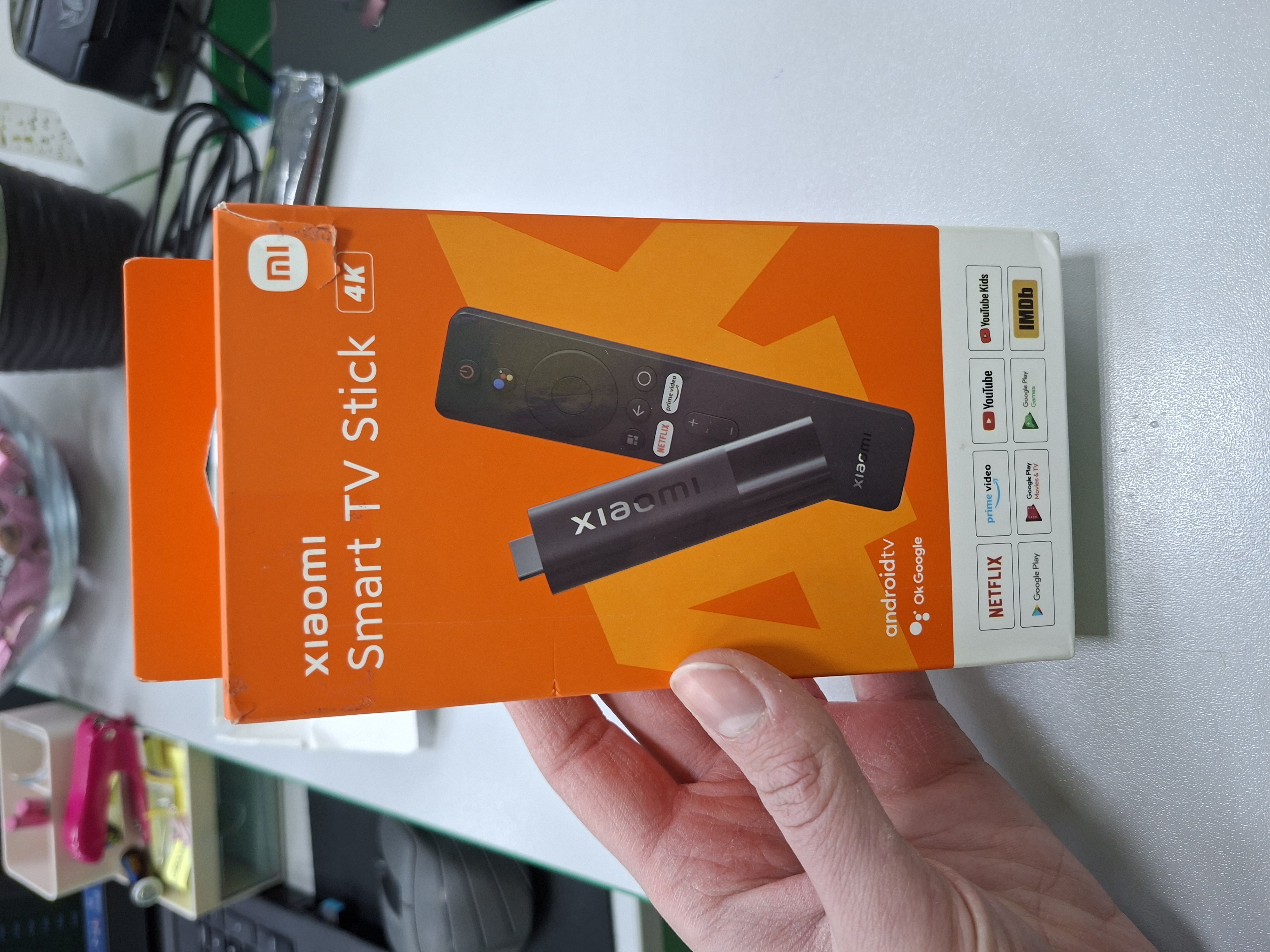 Уцінка ** Smart TV Box Xiaomi Mi TV Stick 4K (MDZ-27-AA) фото №15