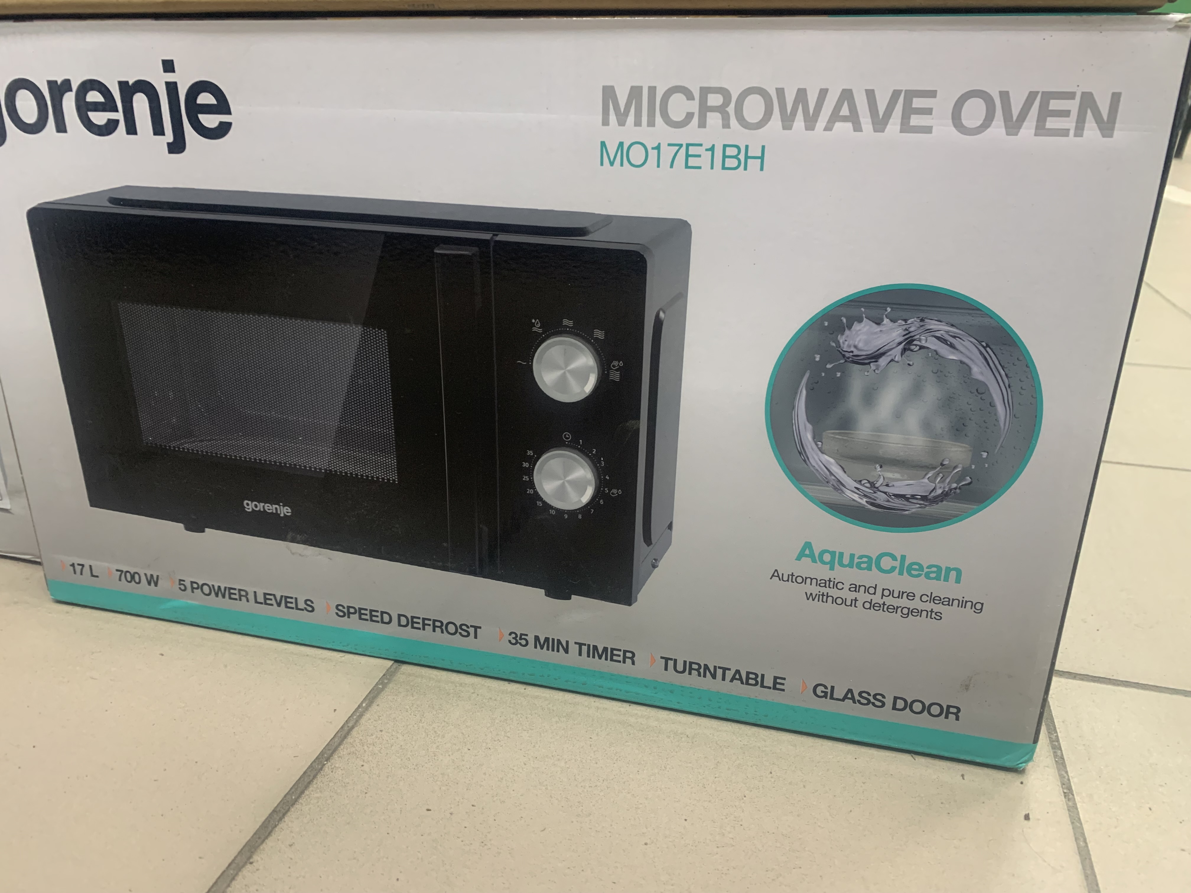 Уцінка * Микроволновая печь Gorenje MO17E1WH фото №2