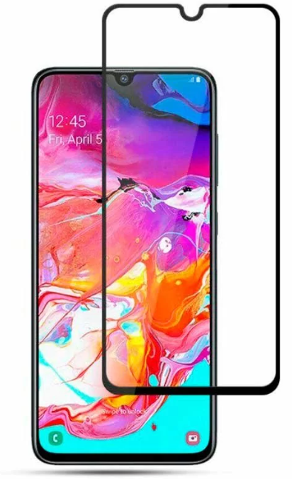 Защитное стекло Carbon S A70/A70s 3D Black 2000058875016