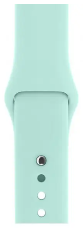 Ремешок DM Band Silicone для Apple Watch 38mm/40mm Sea Blue фото №3