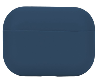 Чехол для навушників Walker Чохол для AirPods PRO Slim dark blue (gray blue)_19