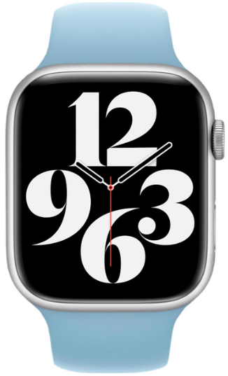 Ремешок для smart часов Walker Apple Watch Sport Band 38/40мм S/M голубий (5) фото №3
