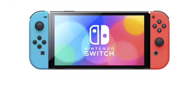 Игровая приставка Nintendo Switch with Neon Blue and Neon Red Joy-Con фото №4