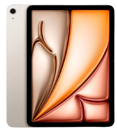 Планшет Apple iPad Air 11" 128GB Wi-Fi Starlight (MUWE3) 2024