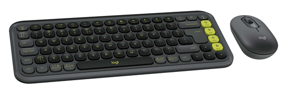 Клавіатура   мишка Logitech POP Icon Combo Bluetooth UA Graphite (920-013156) фото №2