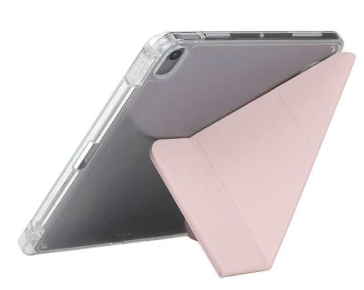 Чохол для планшета BeCover Ultra Slim Origami Transparent Apple Pencil Apple iPad Air (4/5) 2020/2022 10.9" Pink (711104) фото №2
