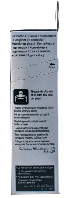 Чернила для принтера Epson 664 black (70мл) L100/L200 (C13T66414A) фото №4