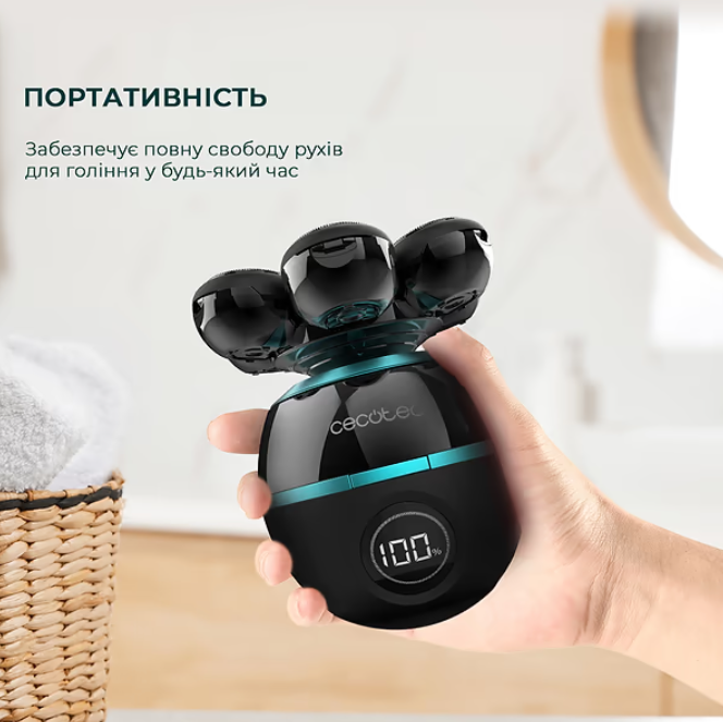 Бритва Cecotec Shamers Bamba PrecisionCare Skull Shaver (CCTC-04443) фото №4