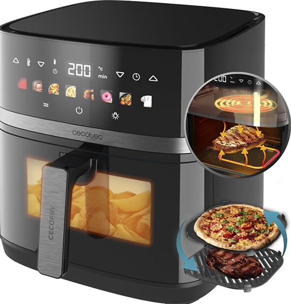 Мультипіч Cecotec Cecofry&Grill Duoheat 8000 фото №4
