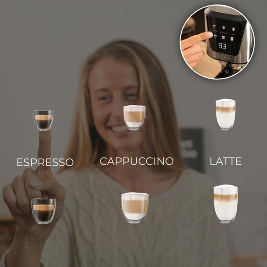 Кофеварка Cecotec Power Espresso 20 Cream (CCTC-00651) фото №4