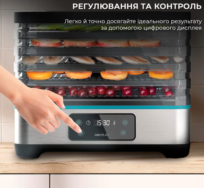 Сушка для фруктов Cecotec VitaDry Pro (CCTC-04949) фото №3