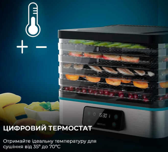 Сушка для фруктов Cecotec VitaDry Pro (CCTC-04949) фото №5