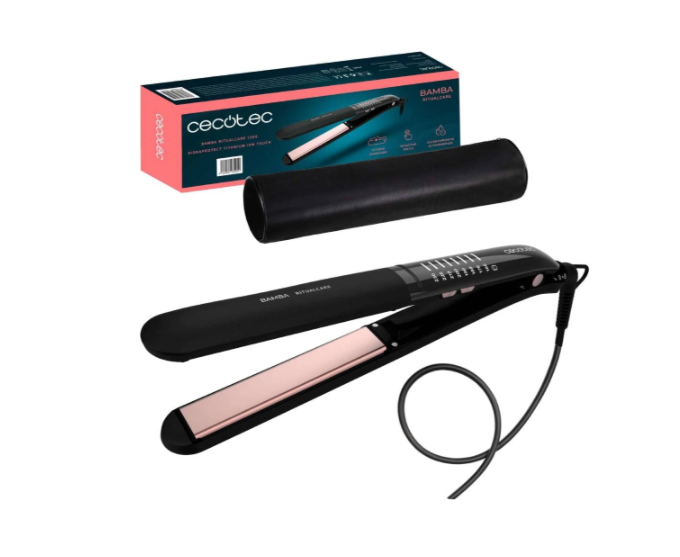 Щипці для вирівнювання волосся Cecotec RitualCare 1200 HidraProtect Titanium Ion Touch (CCTC-03405)