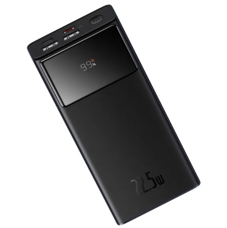 Мобільна батарея Baseus Star Lord Display 22.5W 30000 mAh Black (PPXJ060101/PPXJ080101) фото №3