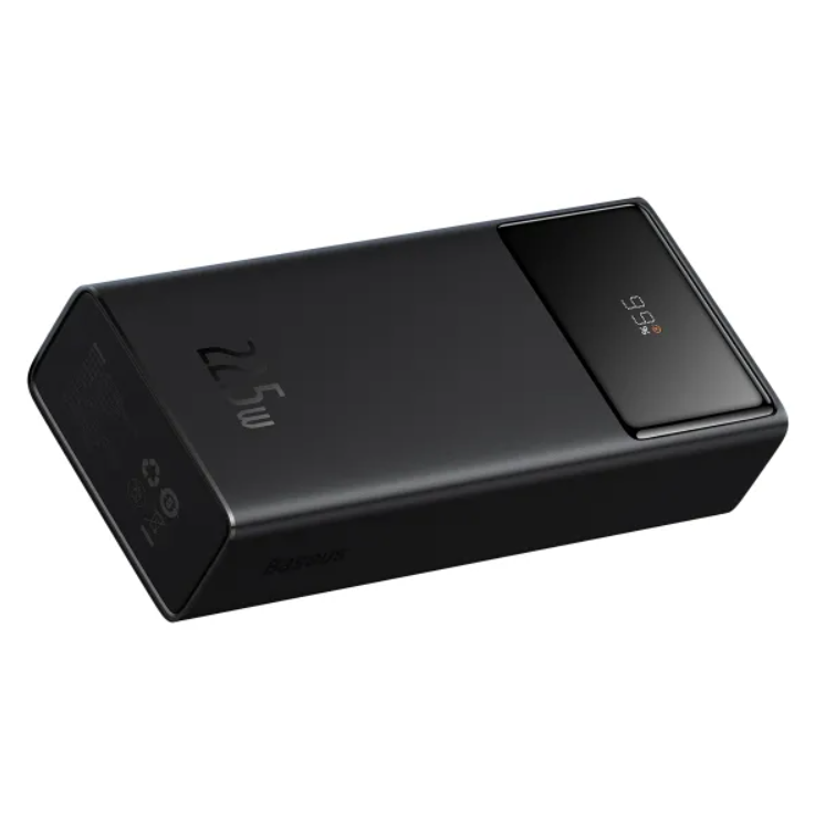 Мобільна батарея Baseus Star Lord Display 22.5W 30000 mAh Black (PPXJ060101/PPXJ080101) фото №5