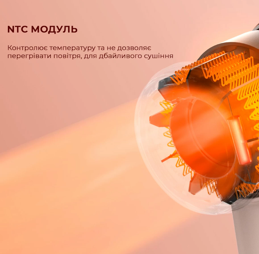 Фен Deerma DEM-CF50W Pink фото №12