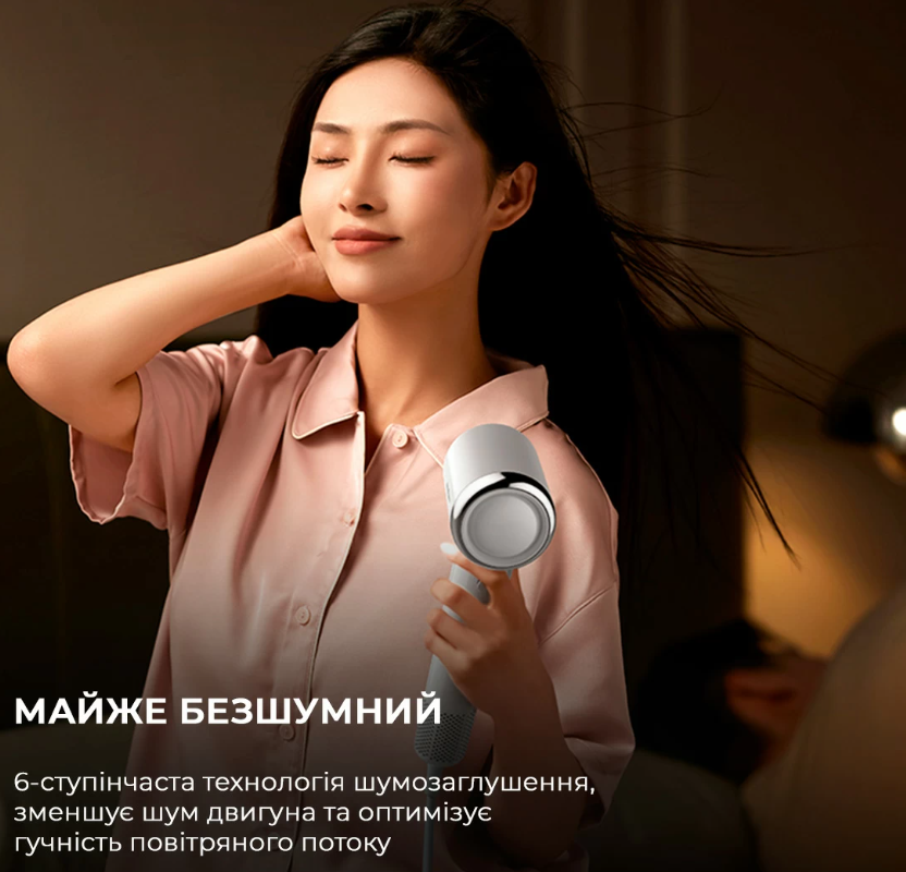 Фен Deerma DEM-CF50W Pink фото №8