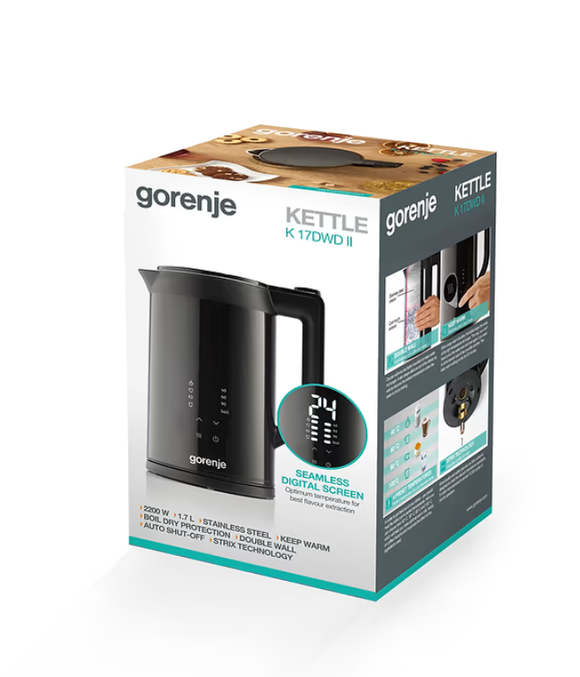 Электрический чайник Gorenje K17DWDII фото №12