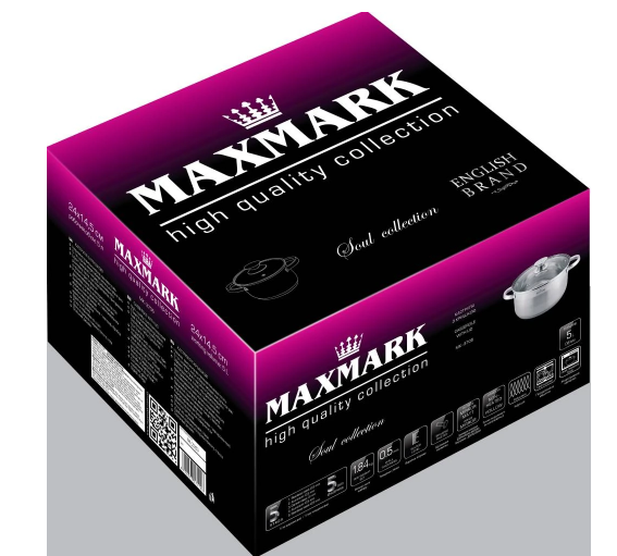 Каструля Maxmark MK-3705 фото №6
