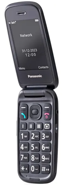 Мобільний телефон Panasonic KX-TU550 Black (KX-TU550EXB) фото №2