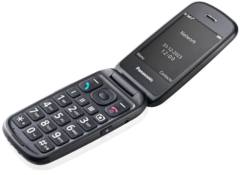 Мобільний телефон Panasonic KX-TU550 Black (KX-TU550EXB) фото №6