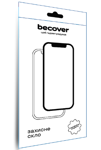 Захисне скло BeCover Xiaomi Redmi Note 14 4G Black (713099) фото №4