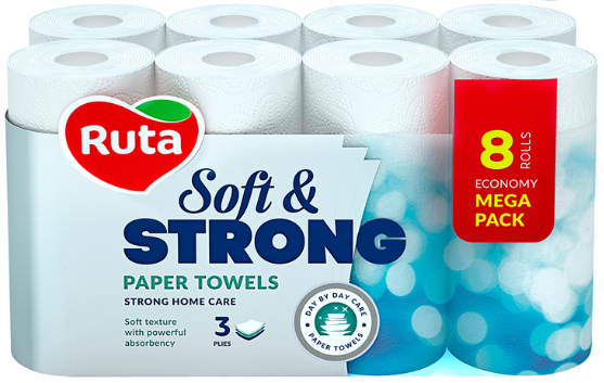 Strong  Рушник паперовий 3 шари 175 листів