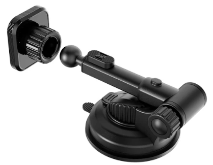 Автодержатель Borofone BH21 Vanda magnetic in-car phone holder for center console windshield фото №2