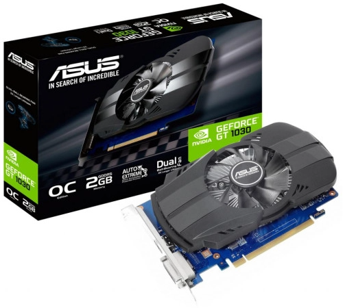 Asus GeForce GT 1030 2GB GDDR5 PH OC PH-GT1030-O2G